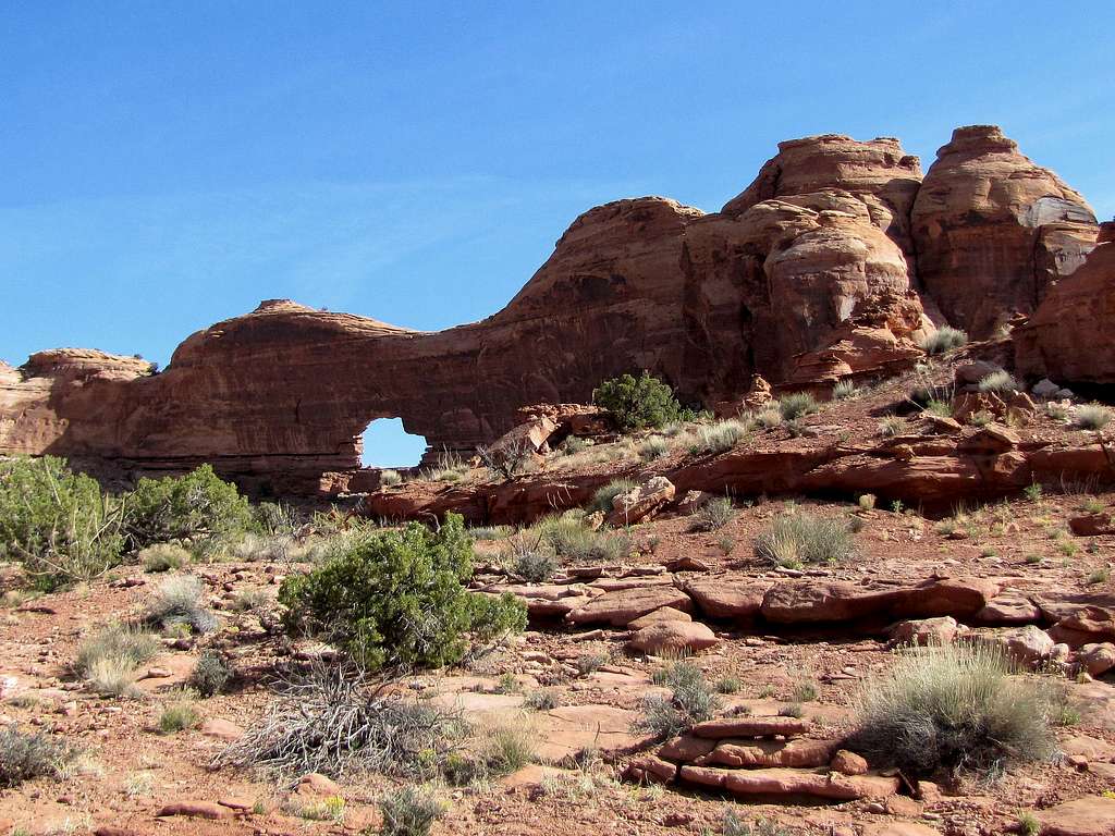 West face of Jeep Arch