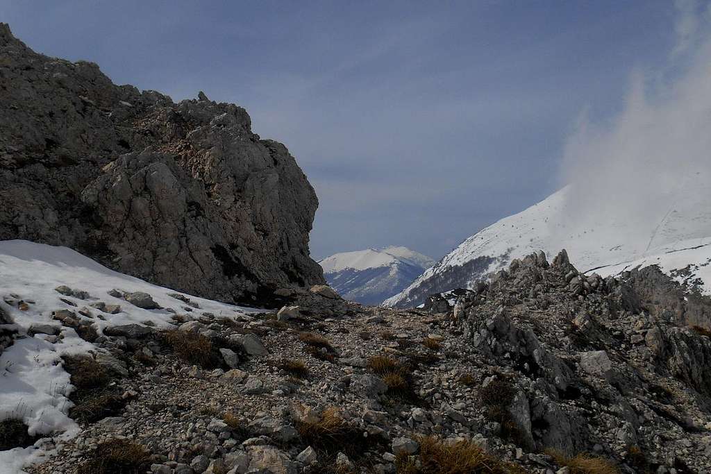 Mt. Morrone (from the north ridge of Cima Ogniquota)