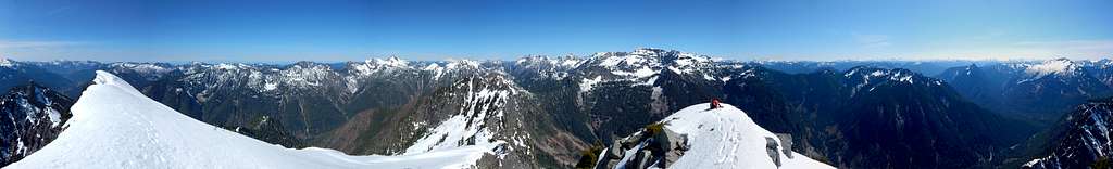 Hubbart Peak summit pano