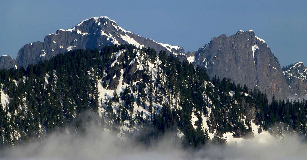 Hubbart Peak from Excelsior Mountain