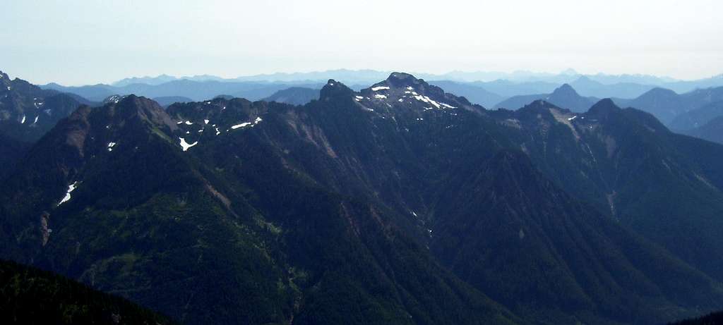 Hubbart Peak from Sheep Gap Mountain