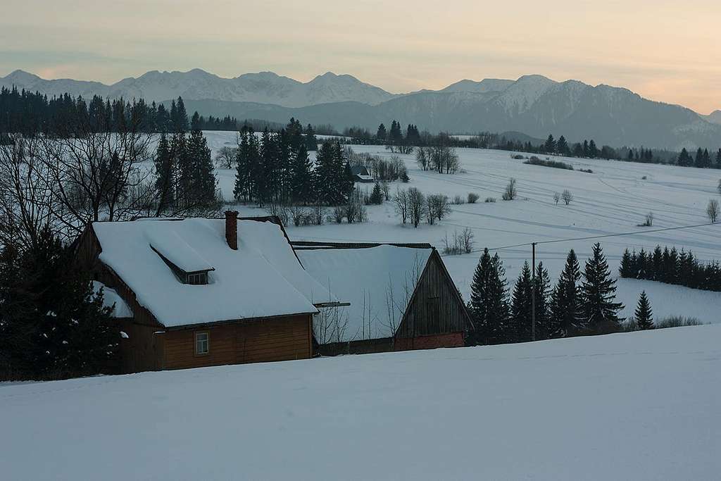 Western Tatras over Chocholow