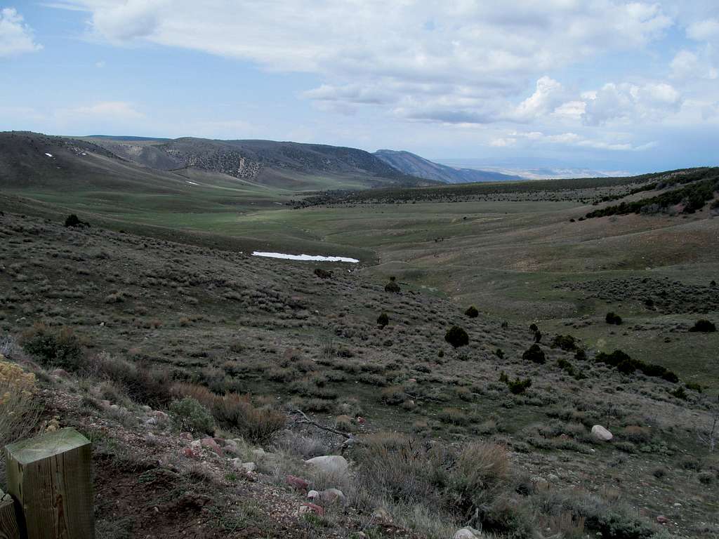 road near Harpers Corner