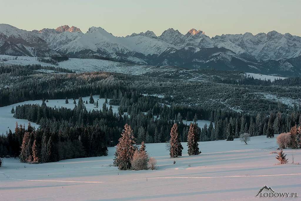 High Tatras at dawn