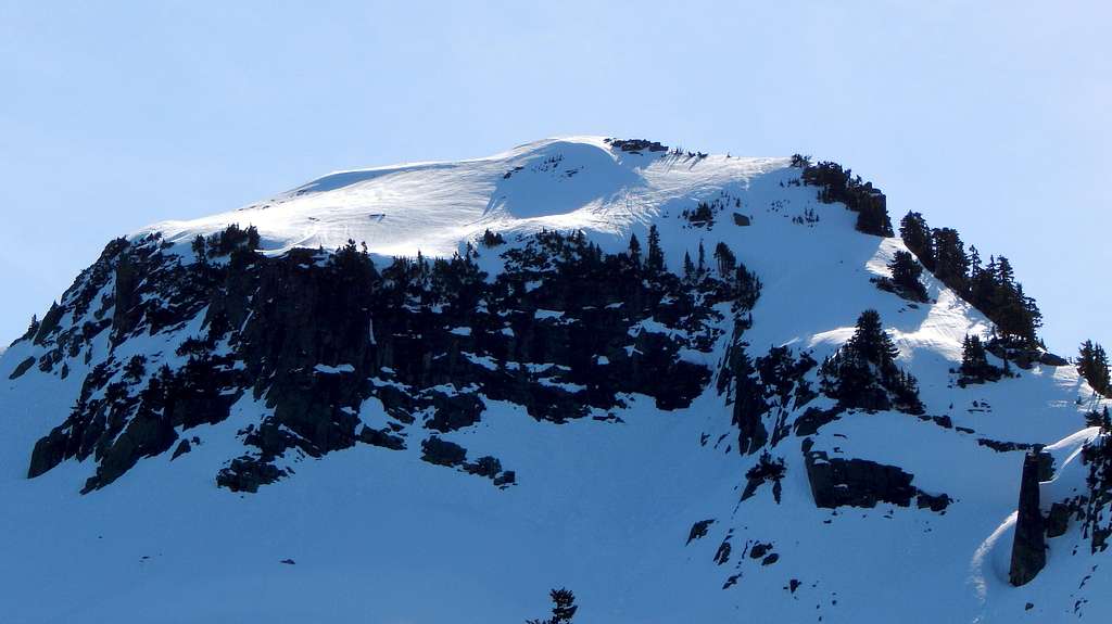 Hubbart Peak from Point 4450