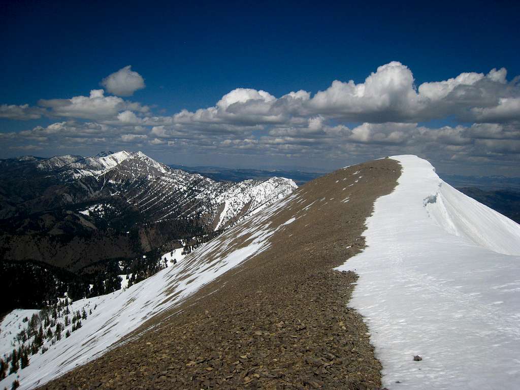 Saddle Peak looking north
