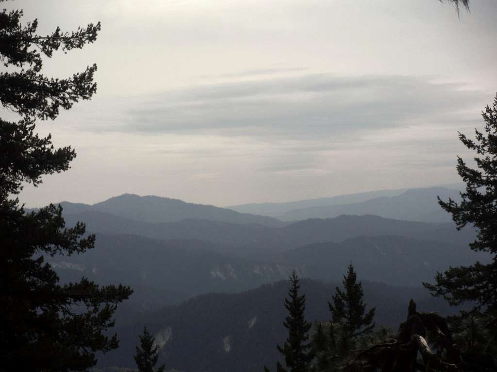 Looking south toward Leavenworth