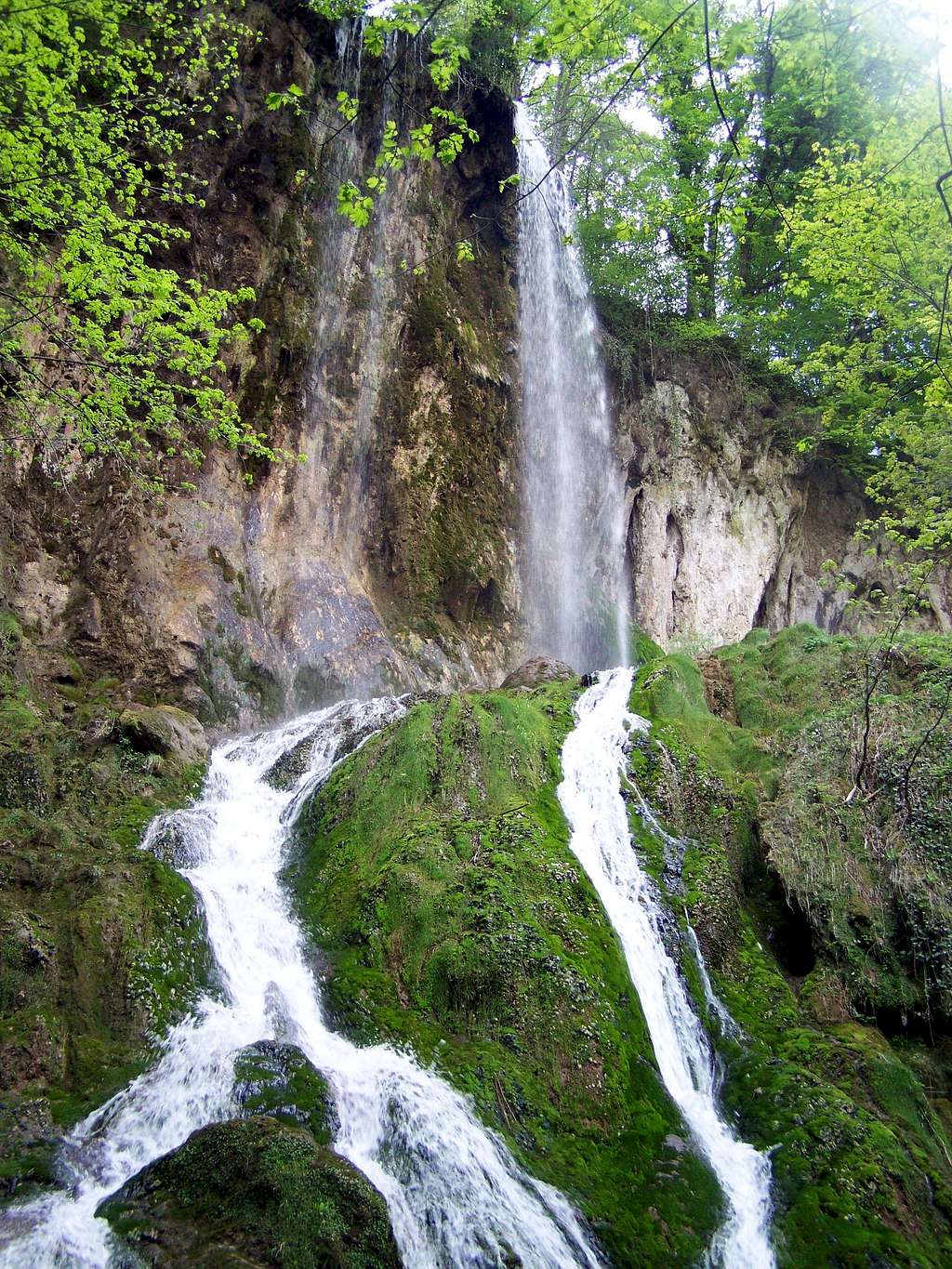 The Jankovac waterfall