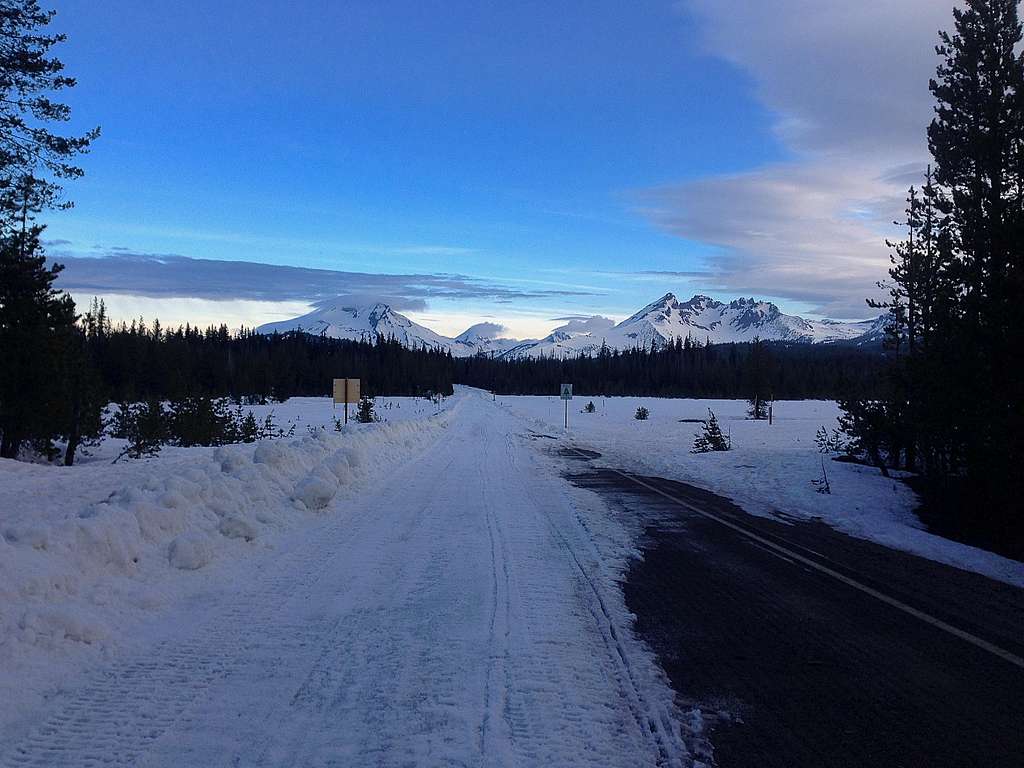 Three Sisters and Broken Top