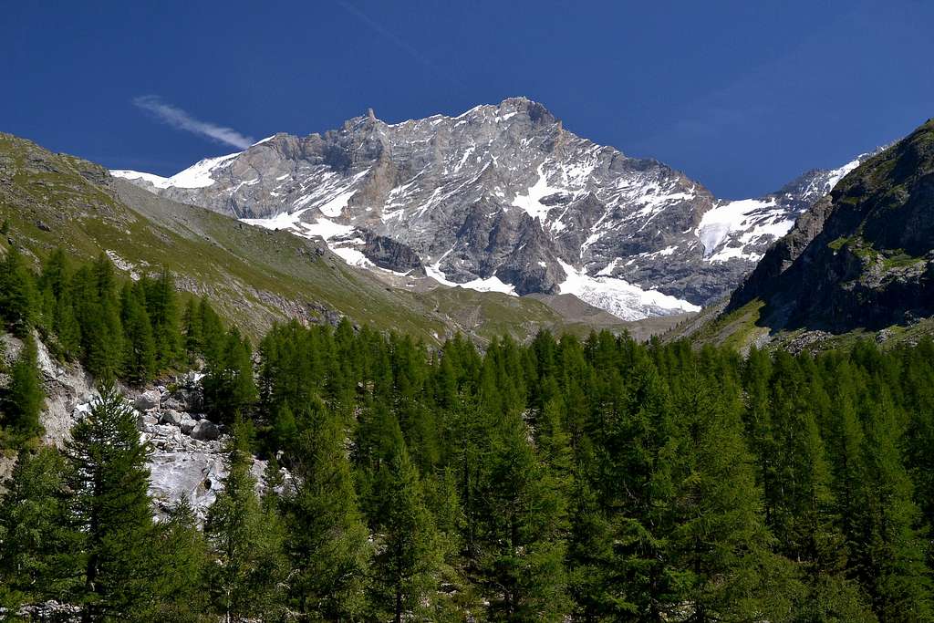 Weisshorn seen from the west
