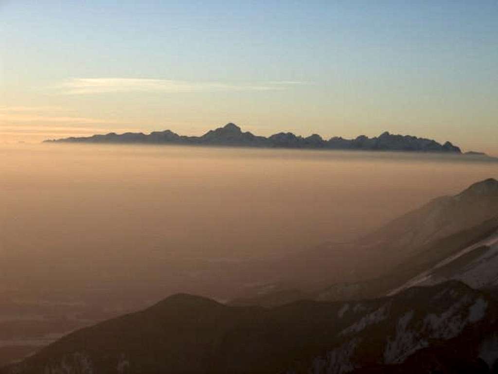 The Julian Alps and the...