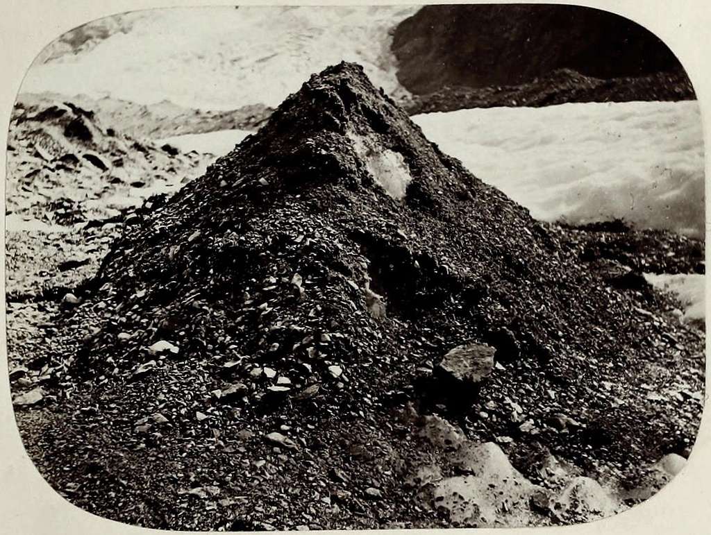 Glacier - Cône de glace