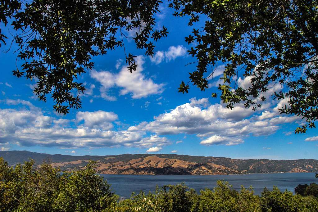 View from Clear Lake State Park