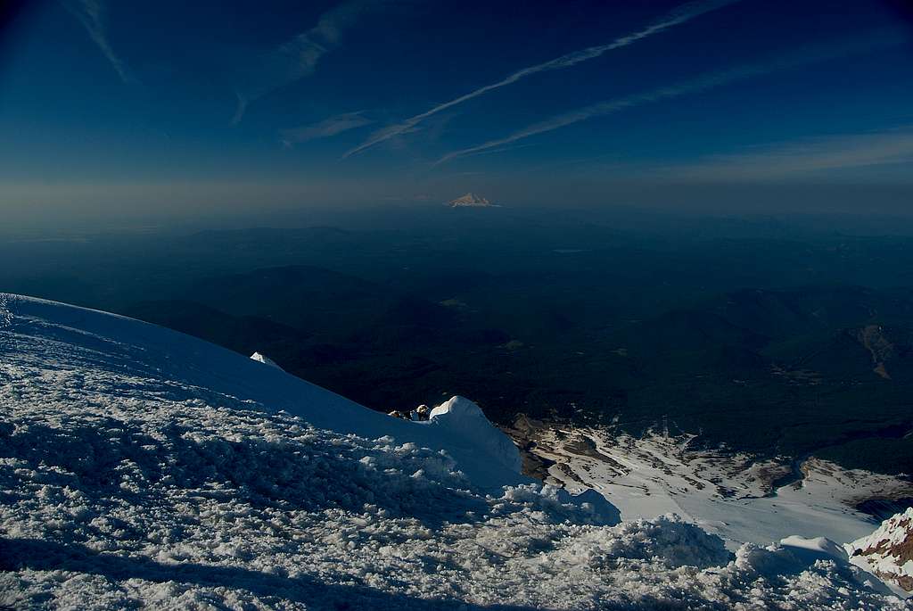 Looking south from Mt. Hood