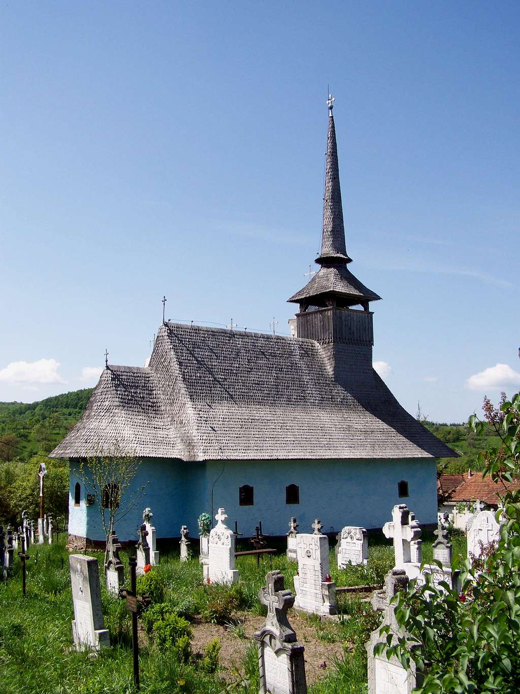 The wooden church of Fînaţe/Fonóháza