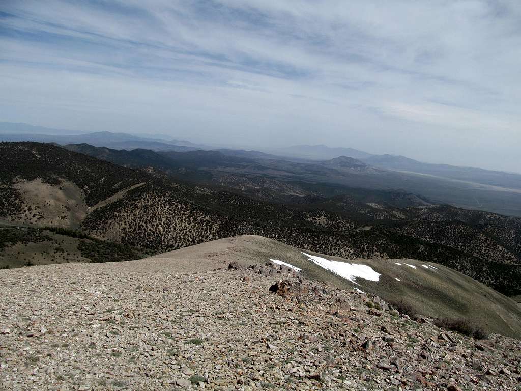 North from Baldy