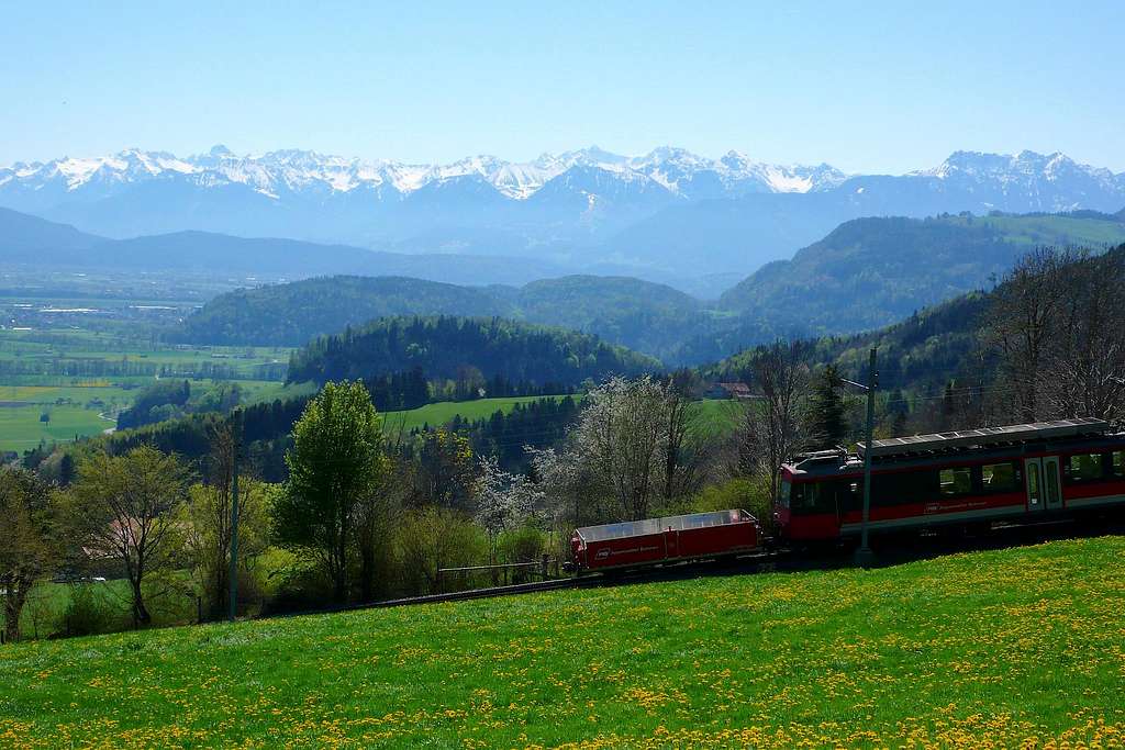 Raetikon Chain & Swiss Cogwheel Train