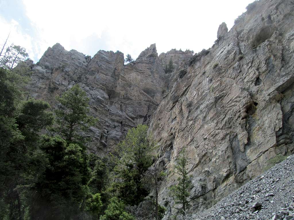 cliffs of Middle Canyon