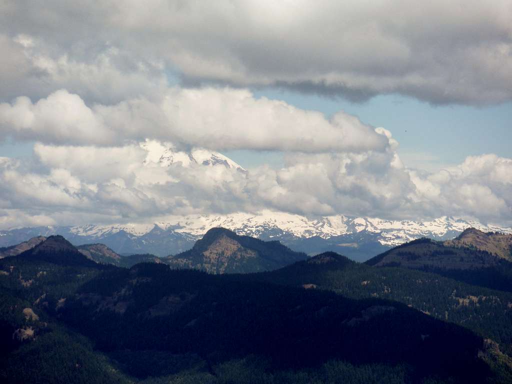 South Point in the center and Rainier