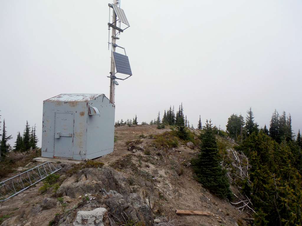 The summit of South Butte