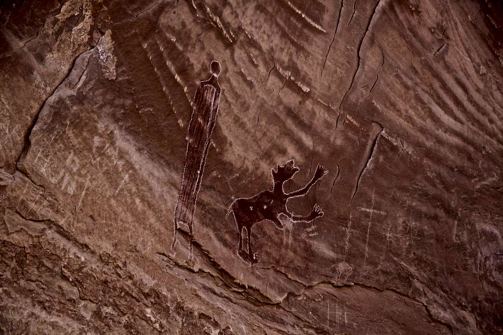 Black Dragon  Canyon rock art