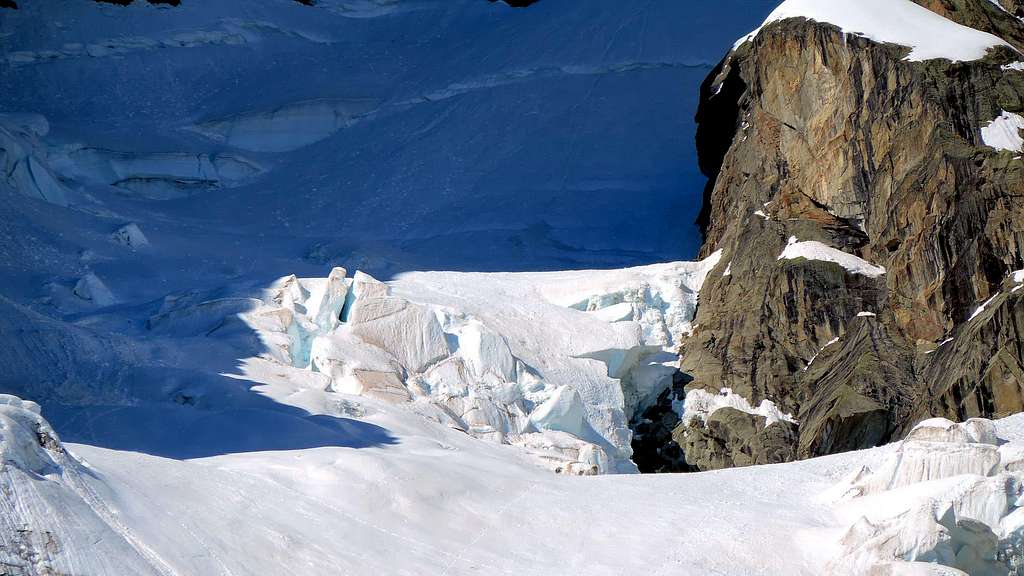 Glaciers of the Monte Bianco