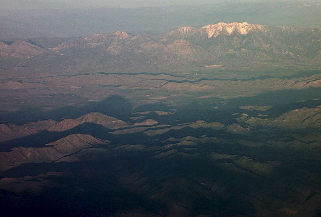Mt. Nebo from the air
