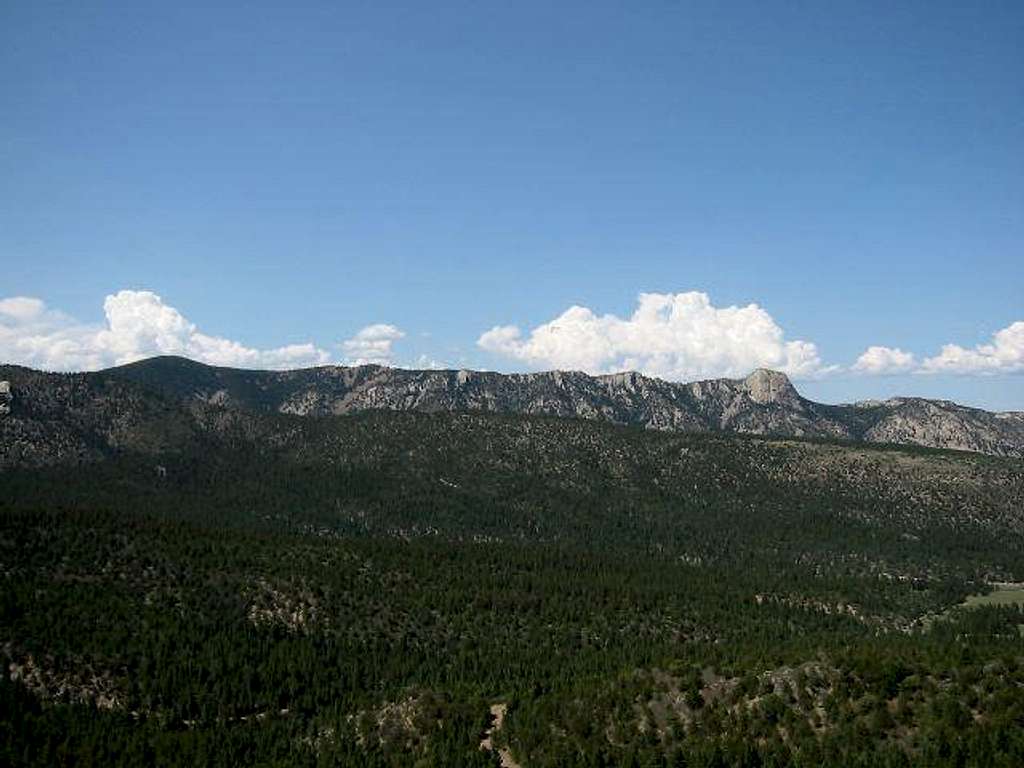 The Tooth Ridge as seen from...