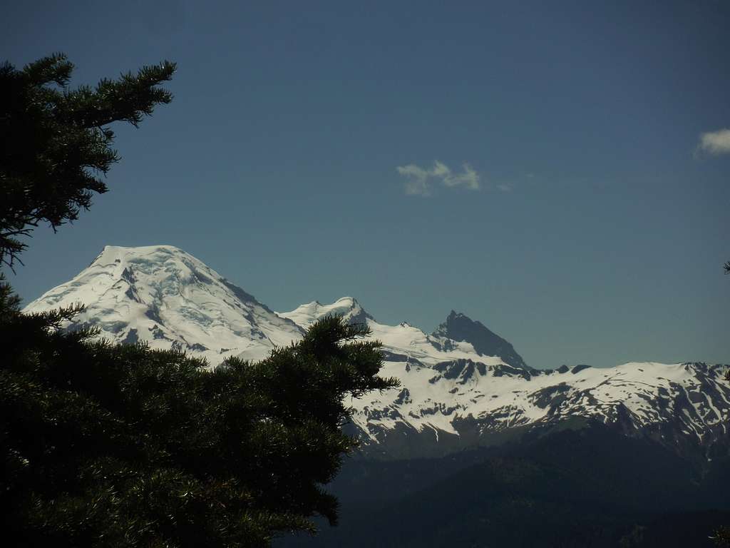 Mount Baker from the true summit