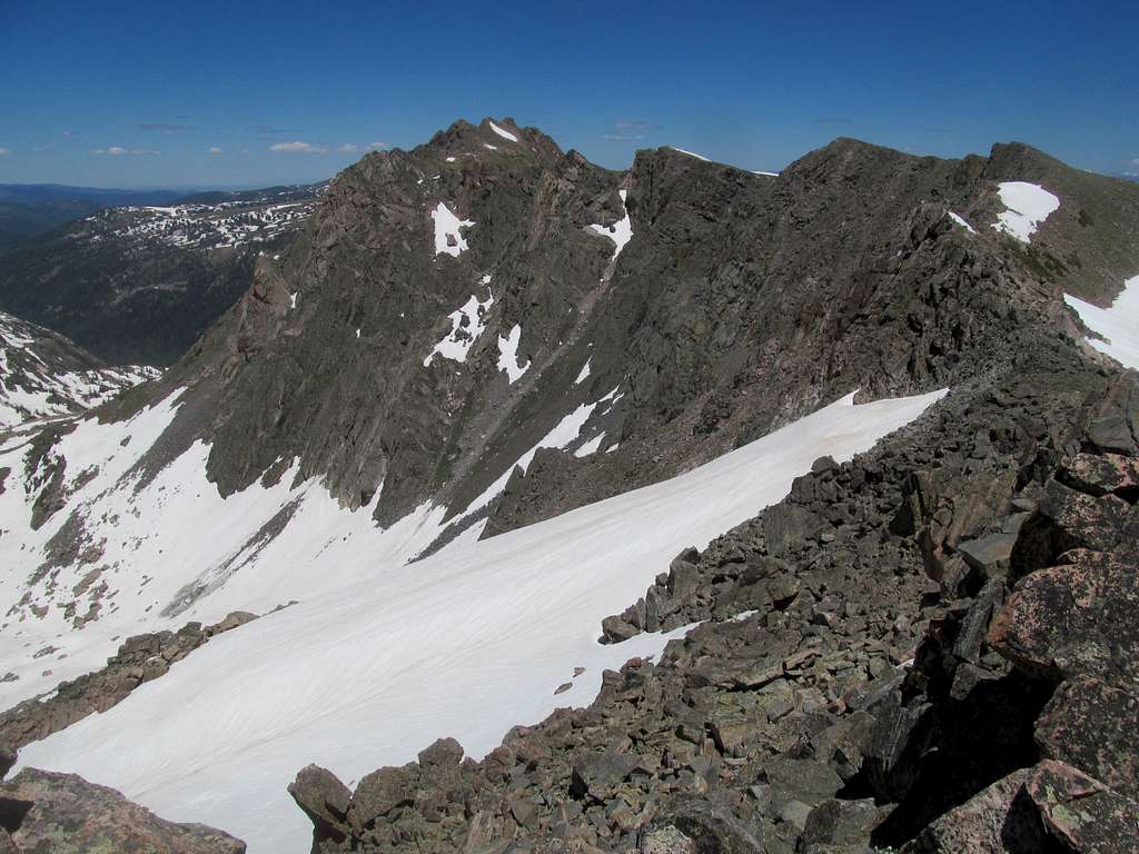 the traverse to Zirkel