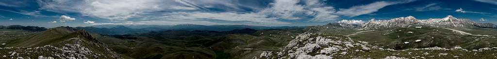 360° Summit Panorama Cima di Monte Bolza