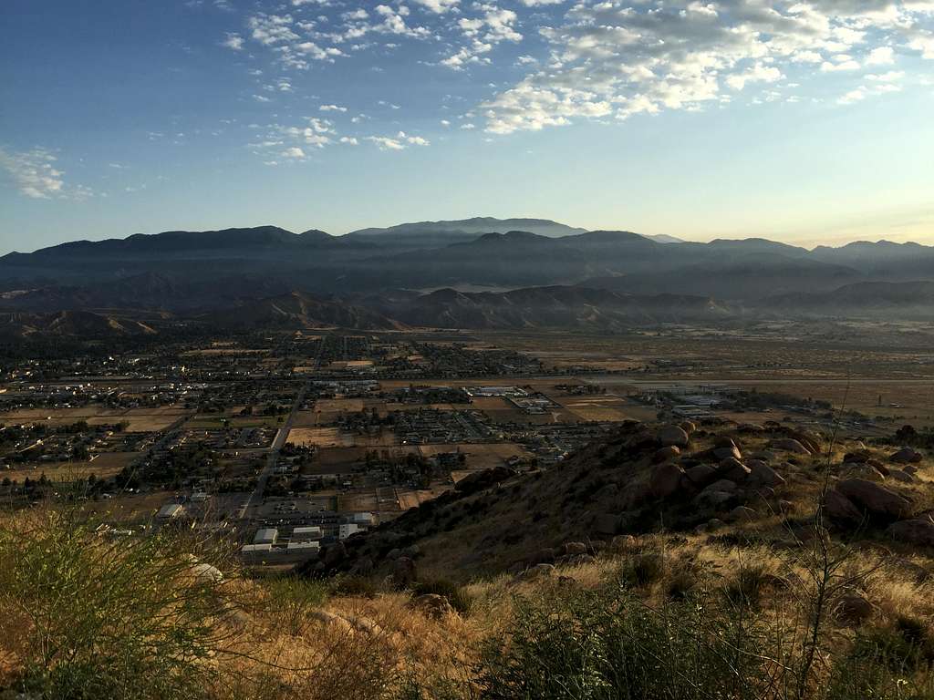 San Bernardino Mountains from Highway 243
