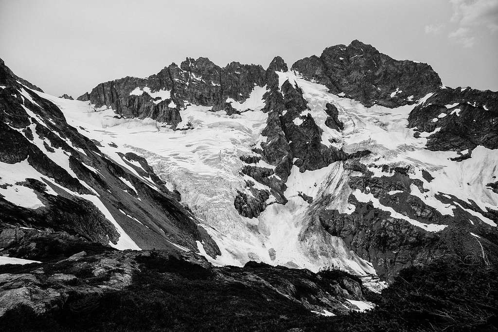 Mt. Formidable and the Middle Cascade Glacier