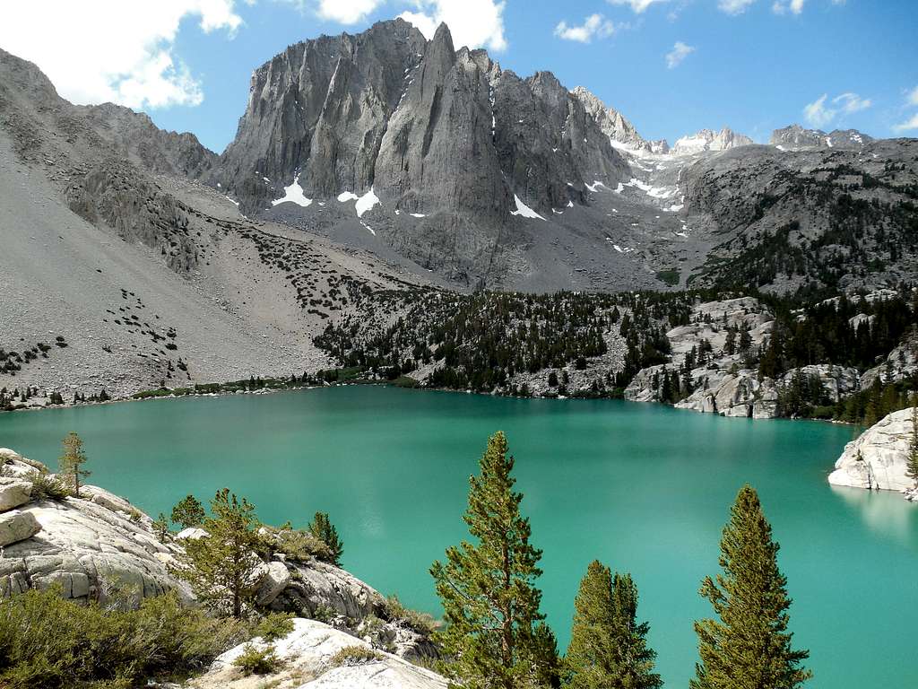 Second Lake and Temple Crag