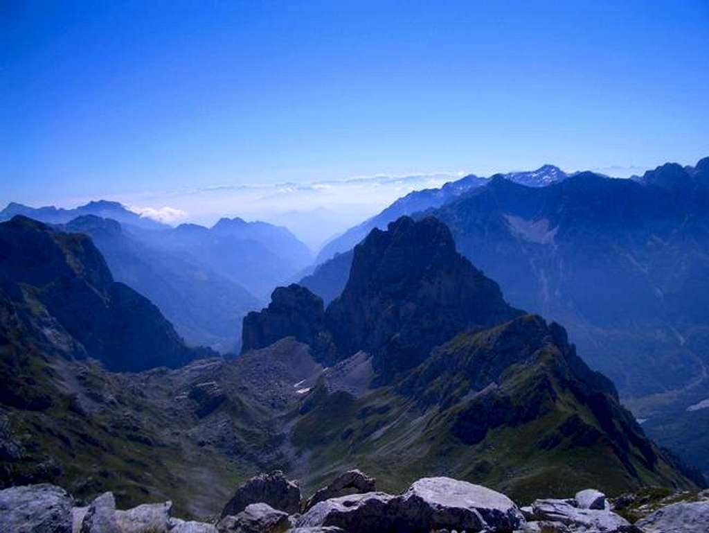 Valbona Valley from Rosni Vrh