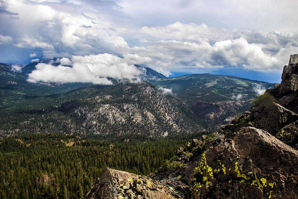 The Carson Range is hiding