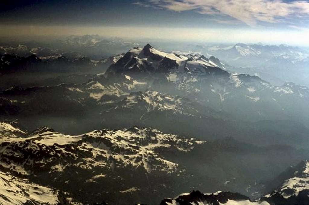 Mount Shuksan from the summit...