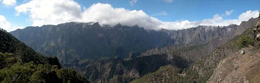 Looking from Mirador de las...