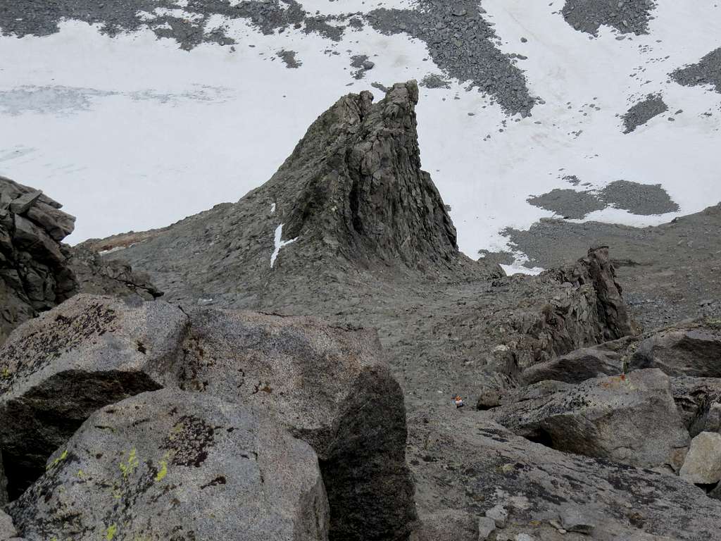 View from the top of Middle Palisade