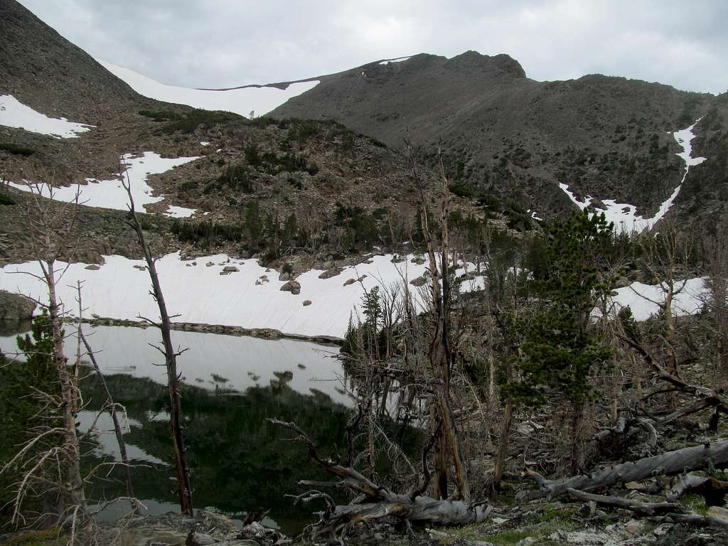Lem Peak above Upper Buck Lake