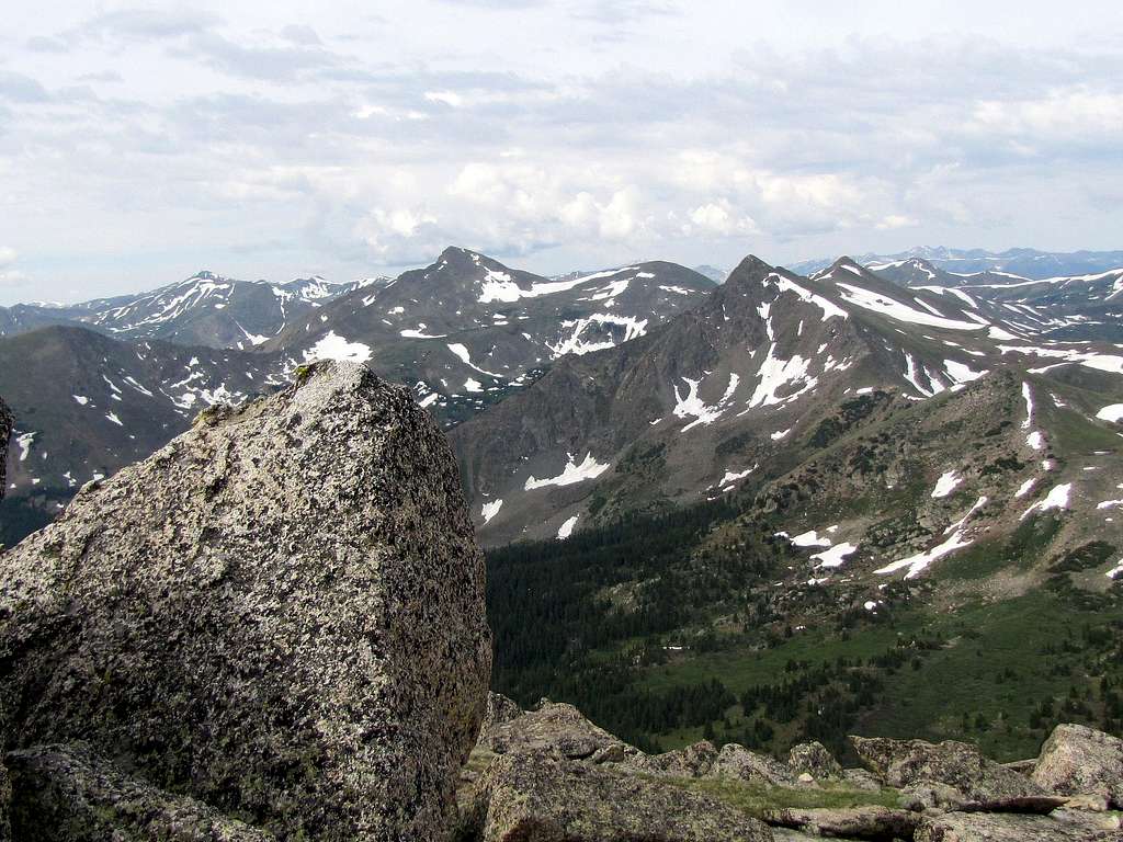 Turner Peak and Peak 12956 ft