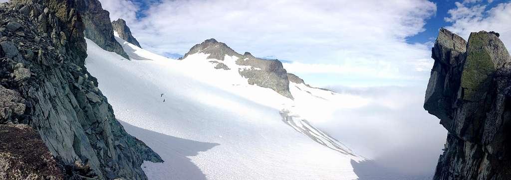 The Lynch Glacier, Mt. Daniel WA