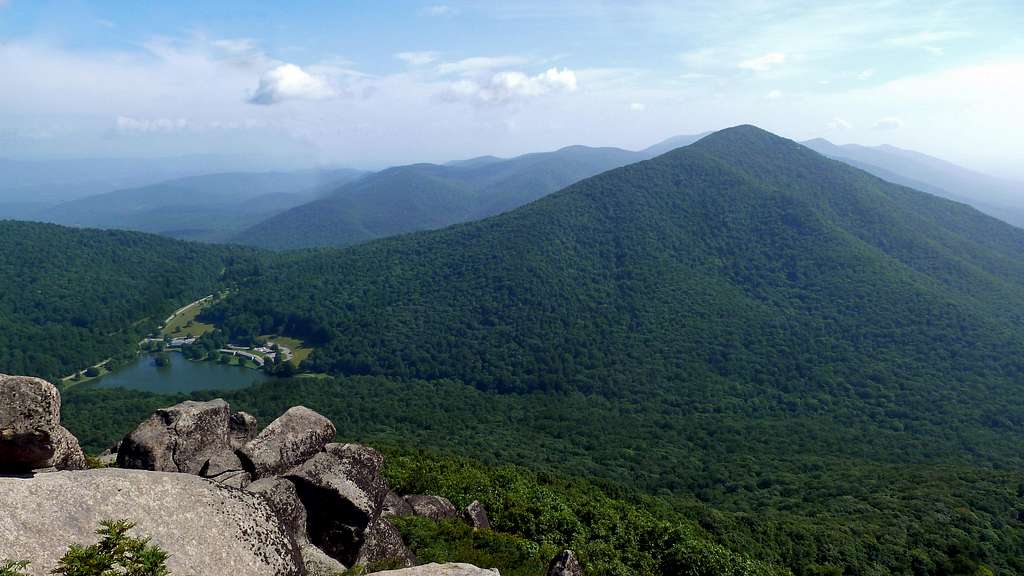 View from the Summit of Sharp Top