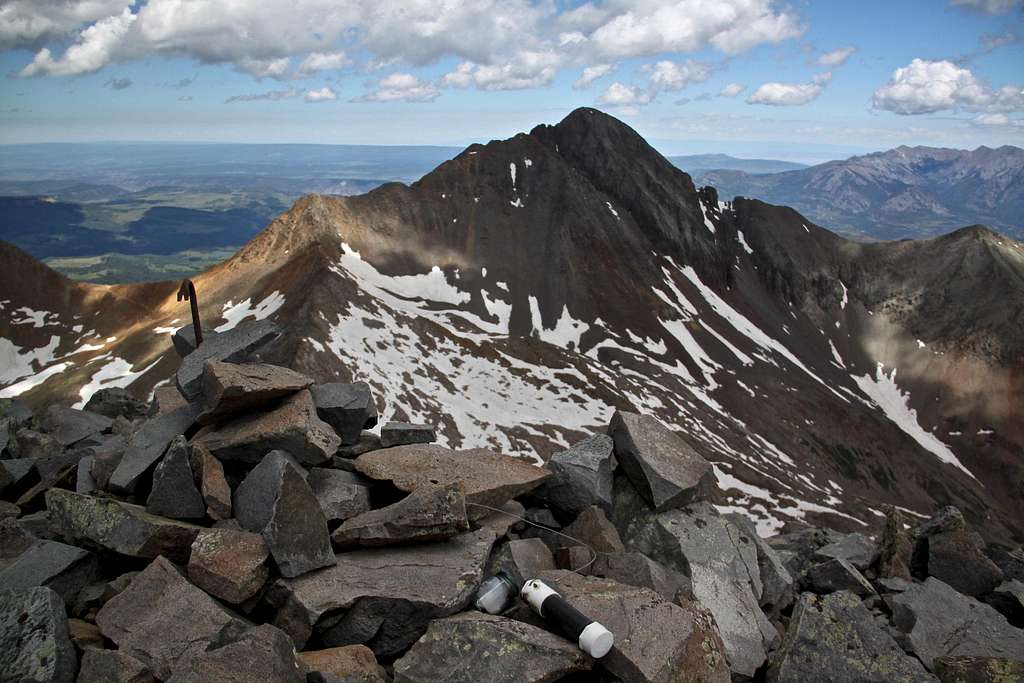 Summit of Gladstone Peak