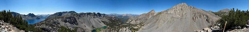 Peak 11040 Summit Panorama
