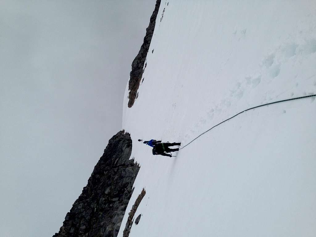 SE Couloir on Feather