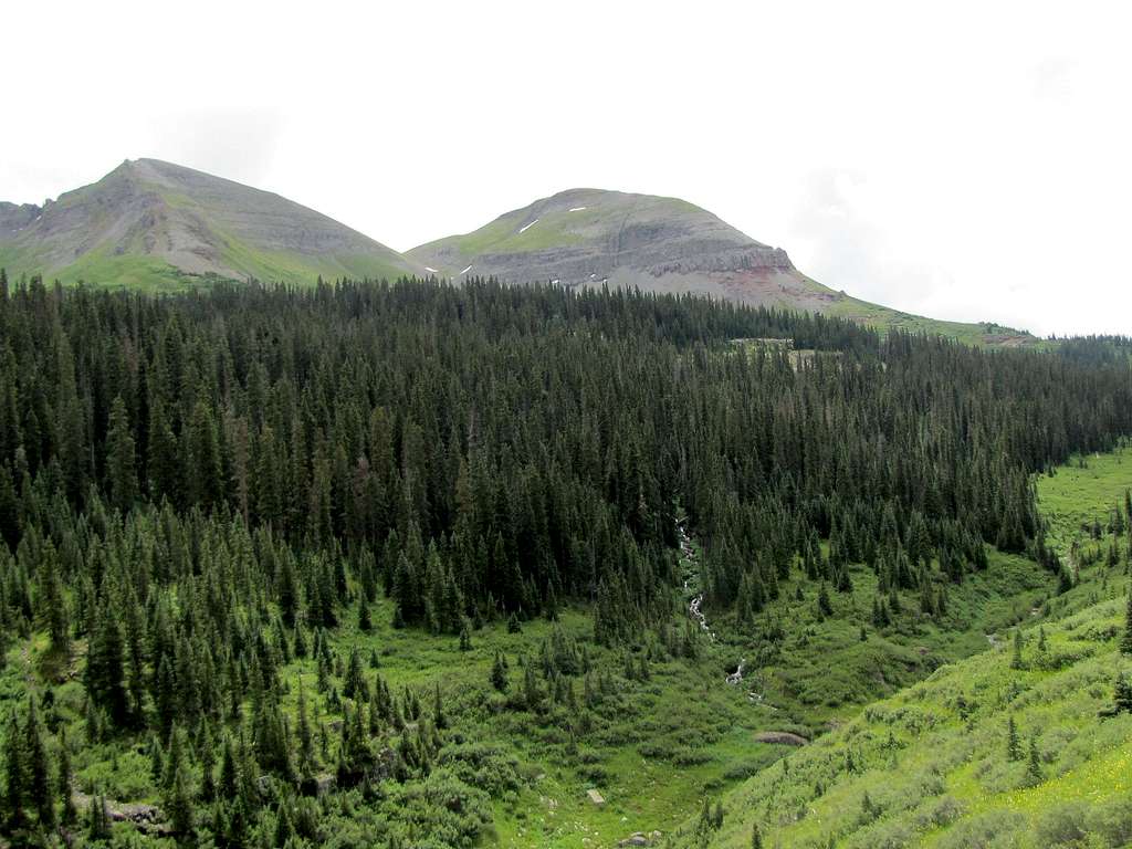 12ers to the south of Sultan Mountain
