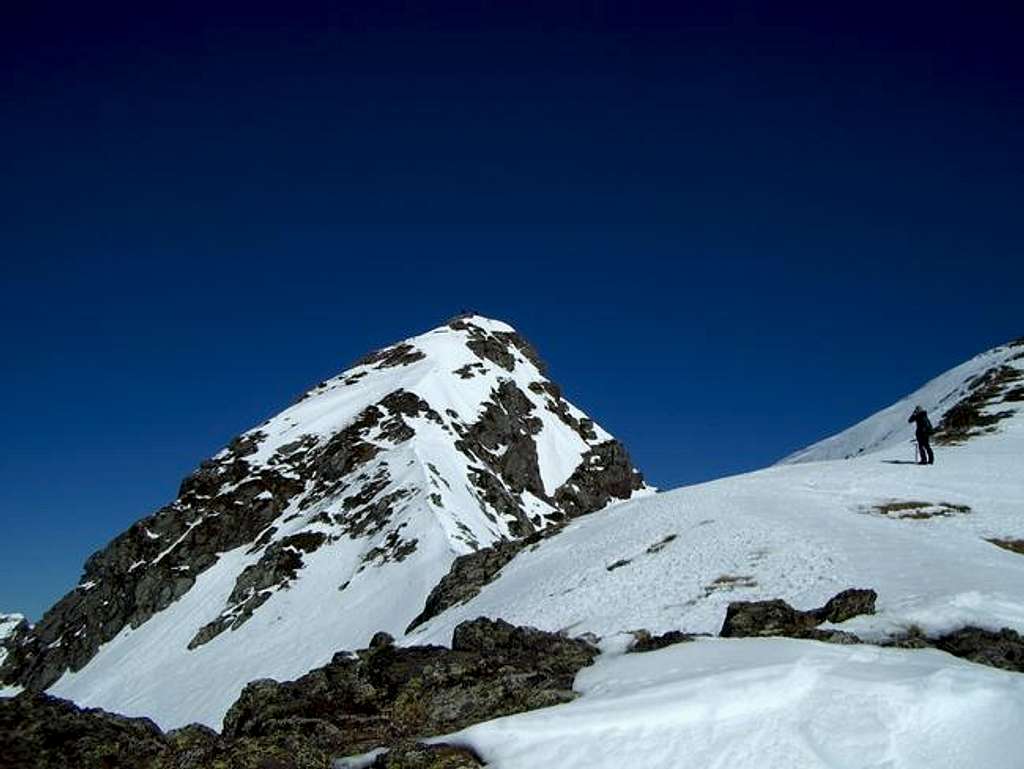 A winter look at the Pico de...