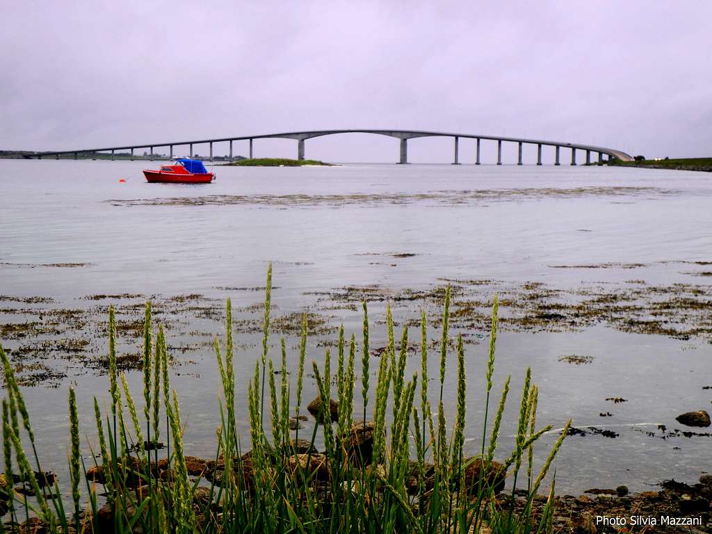 Vesterålen, a bridge connecting the islands,
