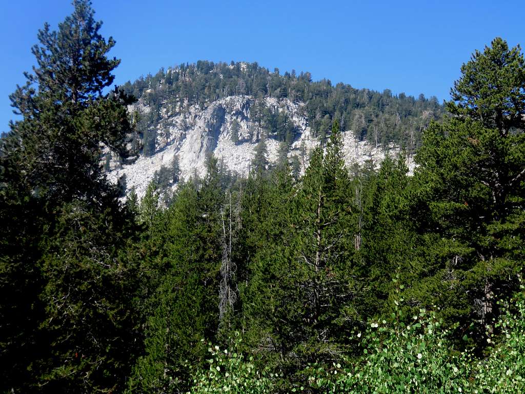 Incline Peak from the trail